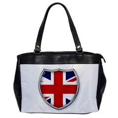 Flag Union Jack Uk British Symbol Oversize Office Handbag by Sapixe