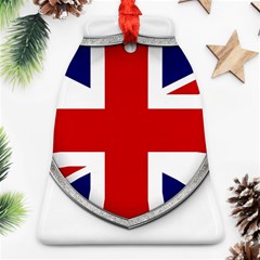 Flag Union Jack Uk British Symbol Ornament (bell) by Sapixe