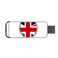 Flag Union Jack Uk British Symbol Portable Usb Flash (one Side) by Sapixe