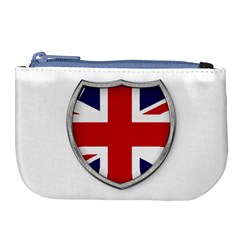 Flag Union Jack Uk British Symbol Large Coin Purse by Sapixe