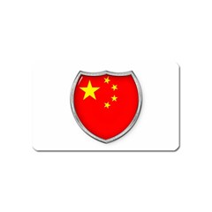 Flag China Country Nation Asia Magnet (name Card) by Sapixe