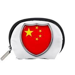 Flag China Country Nation Asia Accessory Pouch (small) by Sapixe