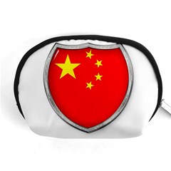 Flag China Country Nation Asia Accessory Pouch (medium) by Sapixe