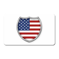 Flag Usa America American National Magnet (rectangular) by Sapixe