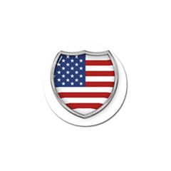 Flag Usa America American National Golf Ball Marker by Sapixe