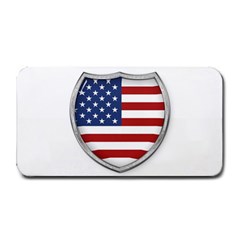 Flag Usa America American National Medium Bar Mats by Sapixe