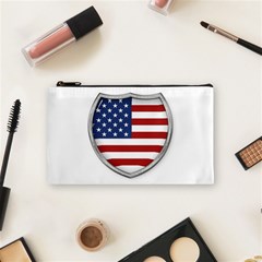 Flag Usa America American National Cosmetic Bag (small) by Sapixe