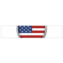 Flag Usa America American National Small Flano Scarf by Sapixe