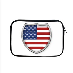 Flag Usa America American National Apple Macbook Pro 15  Zipper Case by Sapixe