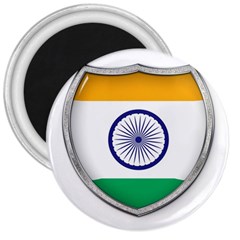 Flag India Nation Country Banner 3  Magnets by Sapixe