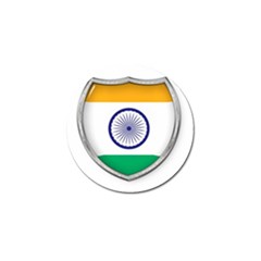 Flag India Nation Country Banner Golf Ball Marker by Sapixe