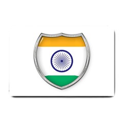 Flag India Nation Country Banner Small Doormat  by Sapixe