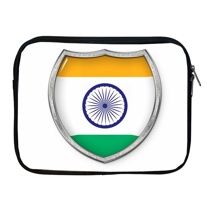 Flag India Nation Country Banner Apple iPad 2/3/4 Zipper Cases