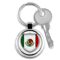 Flag Mexico Country National Key Chain (round) by Sapixe