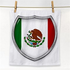 Flag Mexico Country National Face Towel by Sapixe