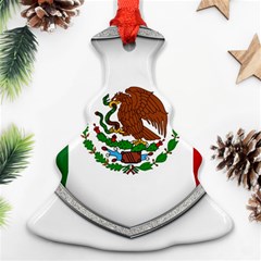 Flag Mexico Country National Christmas Tree Ornament (two Sides) by Sapixe