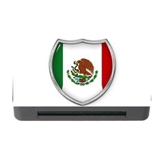 Flag Mexico Country National Memory Card Reader With Cf by Sapixe