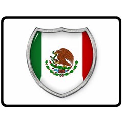 Flag Mexico Country National Double Sided Fleece Blanket (large)  by Sapixe