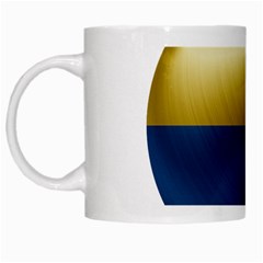 Colombia Flag Country National White Mugs by Sapixe