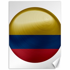 Colombia Flag Country National Canvas 18  X 24  by Sapixe