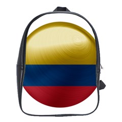 Colombia Flag Country National School Bag (large) by Sapixe