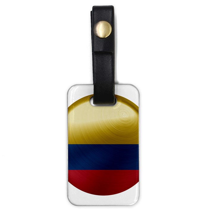 Colombia Flag Country National Luggage Tag (one side)