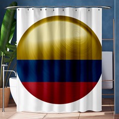 Colombia Flag Country National Shower Curtain 60  X 72  (medium)  by Sapixe