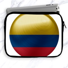 Colombia Flag Country National Apple Ipad 2/3/4 Zipper Cases by Sapixe