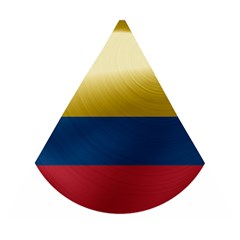 Colombia Flag Country National Wooden Puzzle Triangle by Sapixe