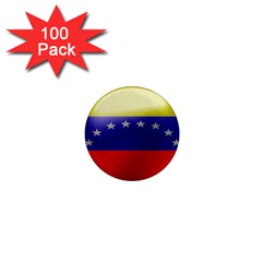 Venezuela Flag Country Nation 1  Mini Magnets (100 Pack)  by Sapixe