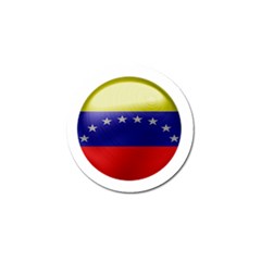 Venezuela Flag Country Nation Golf Ball Marker by Sapixe