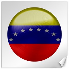 Venezuela Flag Country Nation Canvas 12  X 12  by Sapixe