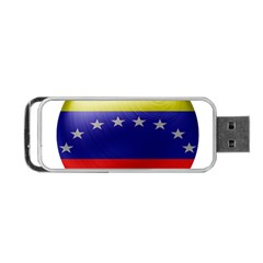 Venezuela Flag Country Nation Portable Usb Flash (one Side) by Sapixe