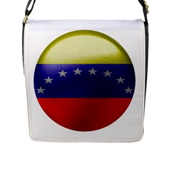 Venezuela Flag Country Nation Flap Closure Messenger Bag (l) by Sapixe