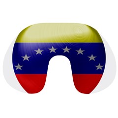 Venezuela Flag Country Nation Travel Neck Pillow by Sapixe