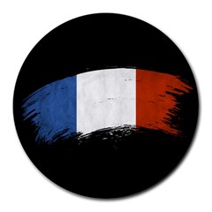 Flag France Flags French Country Round Mousepads by Sapixe