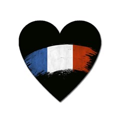 Flag France Flags French Country Heart Magnet by Sapixe