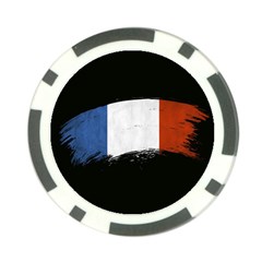 Flag France Flags French Country Poker Chip Card Guard by Sapixe