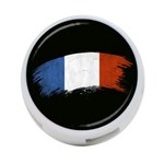 Flag France Flags French Country 4-Port USB Hub (Two Sides) Back