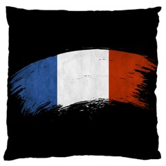 Flag France Flags French Country Large Cushion Case (one Side) by Sapixe