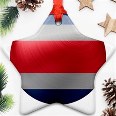 Costa Rica Flag Country Symbol Ornament (star) by Sapixe