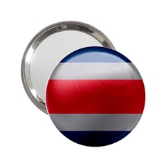 Costa Rica Flag Country Symbol 2 25  Handbag Mirrors by Sapixe