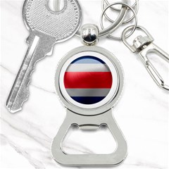 Costa Rica Flag Country Symbol Bottle Opener Key Chain by Sapixe