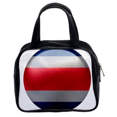 Costa Rica Flag Country Symbol Classic Handbag (two Sides) by Sapixe