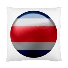 Costa Rica Flag Country Symbol Standard Cushion Case (two Sides) by Sapixe