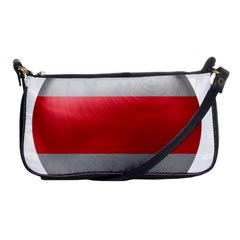 Costa Rica Flag Country Symbol Shoulder Clutch Bag by Sapixe