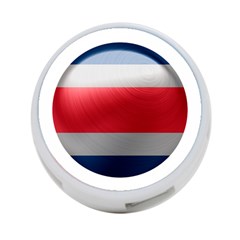 Costa Rica Flag Country Symbol 4-port Usb Hub (one Side) by Sapixe