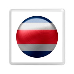 Costa Rica Flag Country Symbol Memory Card Reader (square) by Sapixe