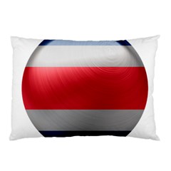 Costa Rica Flag Country Symbol Pillow Case (two Sides) by Sapixe