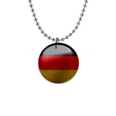 Germany Flag Europe Country 1  Button Necklace by Sapixe